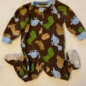 12 mos boys Dino pajamas